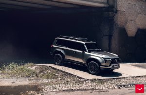 Lexus GX 550 Custom Wheels - HFX-1 by Vossen - Matte Gunmetal